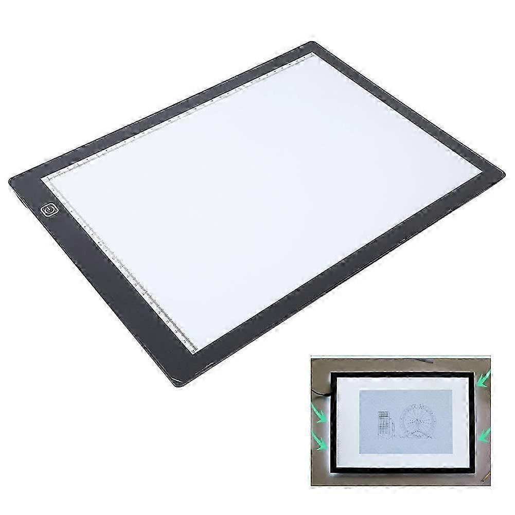 A4 LED Copy Board Touch Adjustable Calligraphy Practice Drwaing Tool USB Interface 26-27