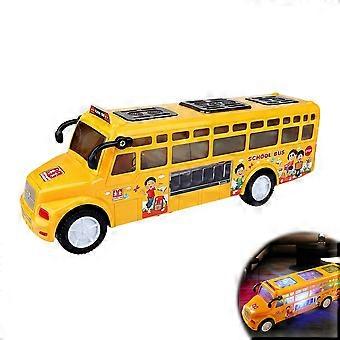 Electric Construction Truck - Lights, Music and Obstacle Avoidance for Kids Play