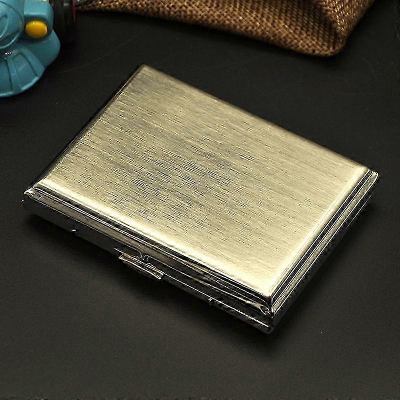 Brushed Nickel Cigarette Box