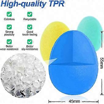 Customizable Compression for Targeted Relief, Anti-Stress & Hand Rehab Balls, 3-Pack with Different Hardness Levels
