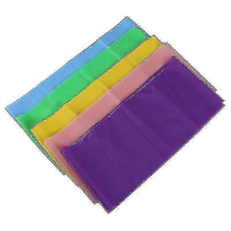 Durable Wide Elastic Bands 5-Piece Set