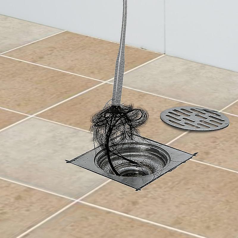 60cm Drain Snake Spring Tube Unblock Tool Bathroom Sewer Dredge Anti-clogging Tool Kitchen Sink Cleaning