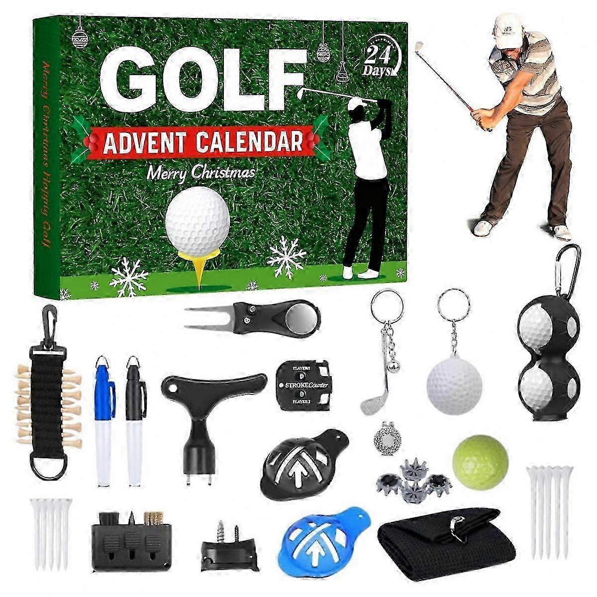 24-Piece Golf Advent Set