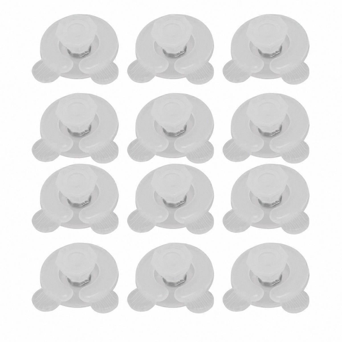 12-Pack Adjustable Mattress Support Clips for Bed Sheets and Comforters
