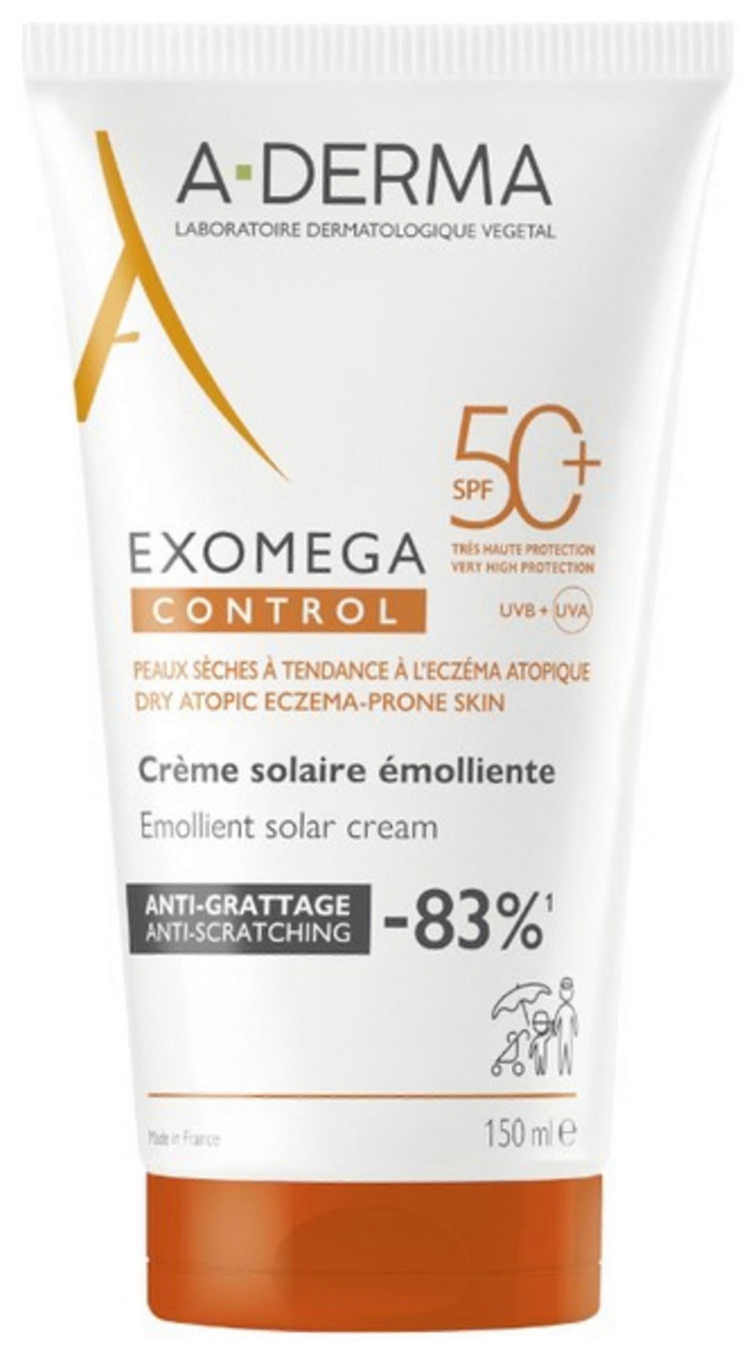 Exomega Control Nemlendirici Güneş Kremi SPF 50+ 150ml