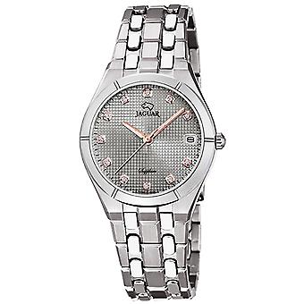 Jaguar Quarz Analog Damenuhr mit J671/B EdelstahlArmband