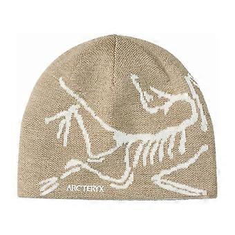 Gorro de punto con cabeza de pájaro de Arc'teryx, color caqui, de lana merino, unisex, color caqui