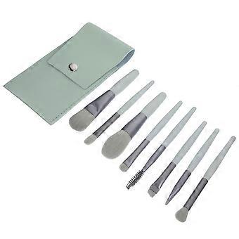 Soft Dark Green Makeup Brush Set for Cosmetic Portable 1Set Tools