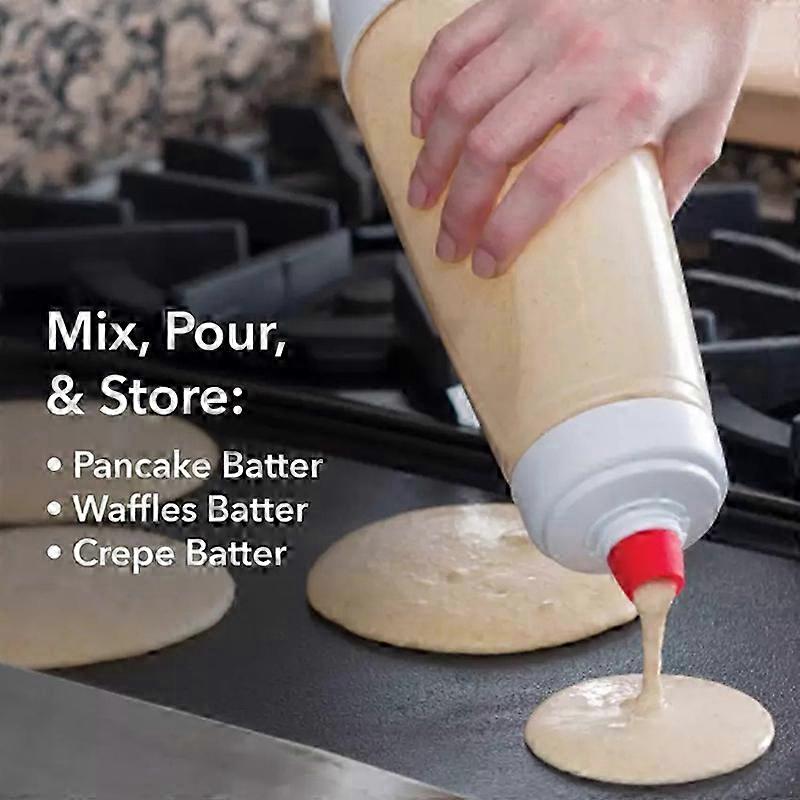 Hand-Cranked Batter Mixer Bottle