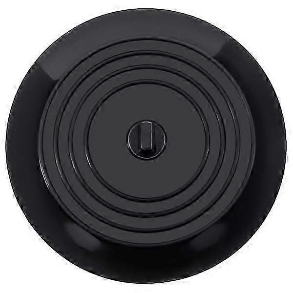 Silicone Sink Plug 15cm Black