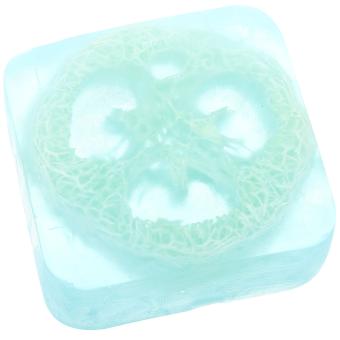 Exfoliating Handmade Loofah Soap Bar for Refreshing Skin Bath