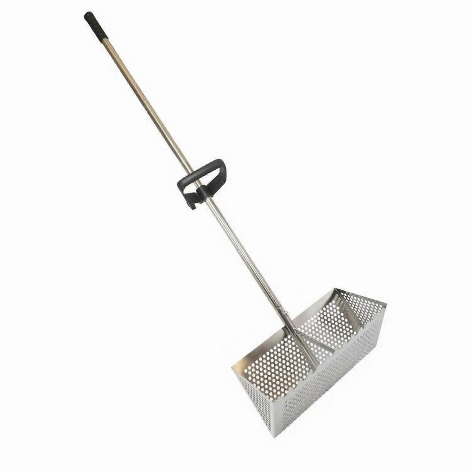 Sand Sifter with Long Handle Rust-Resistant Mesh Portable
