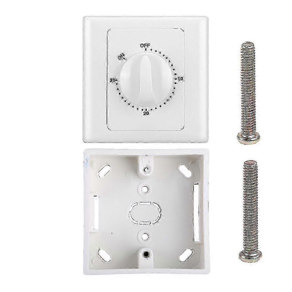 R10 Timer Switch Mechanical Minutes Countdown Turn Off Automatically Power Off*