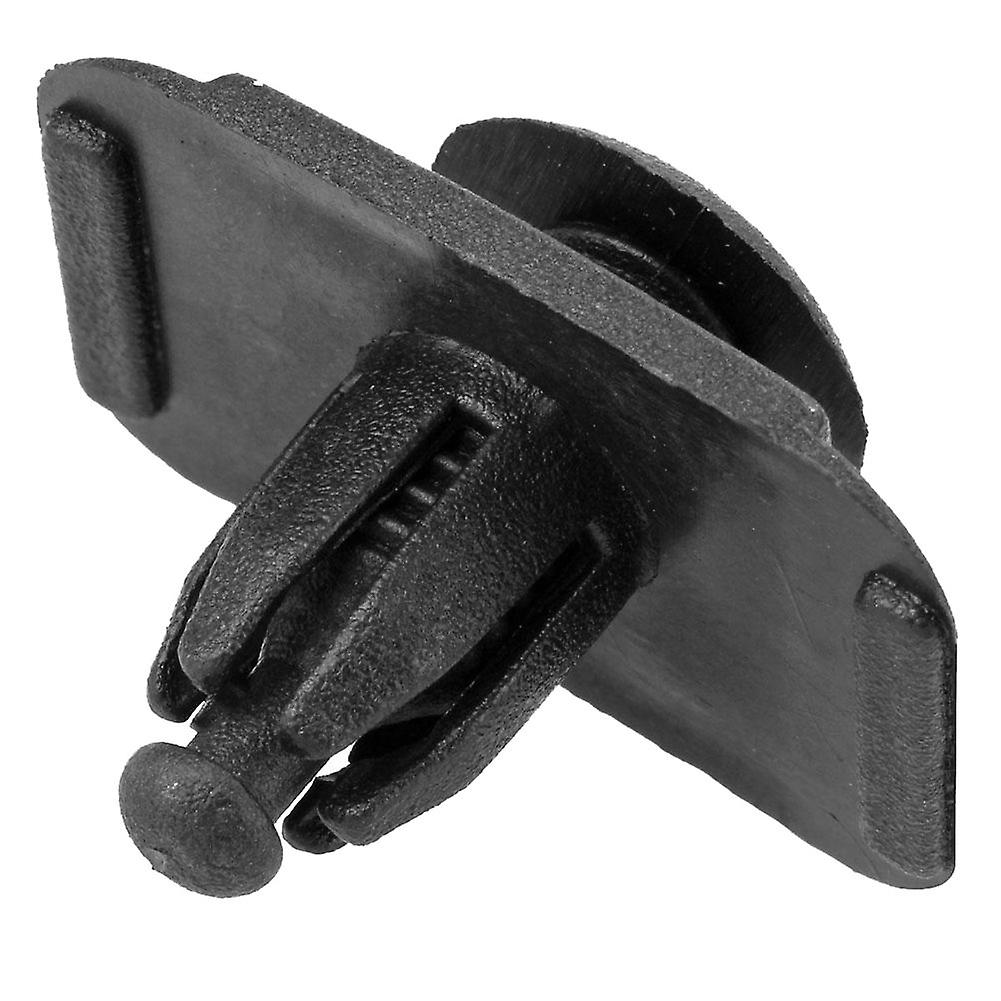 100 Pack Toyota Fender Liner Push Clips - Black, 7mm Hole, 20mm Head - Azpartspro