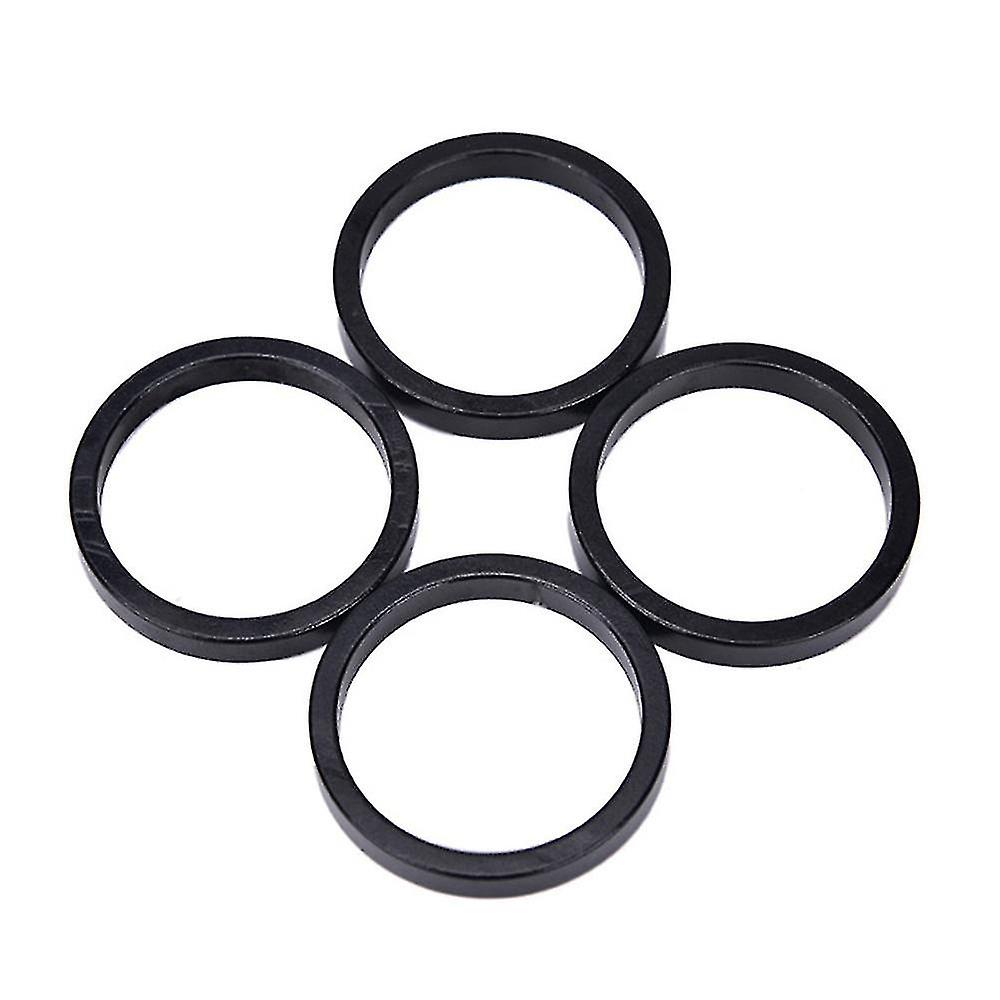 4pcs / להגדיר מרווח רכיבה על אופניים מרווח כרית מכונת כביסה כביש אופניים 5 מ"מ אטם סגסוגת אלומיניום