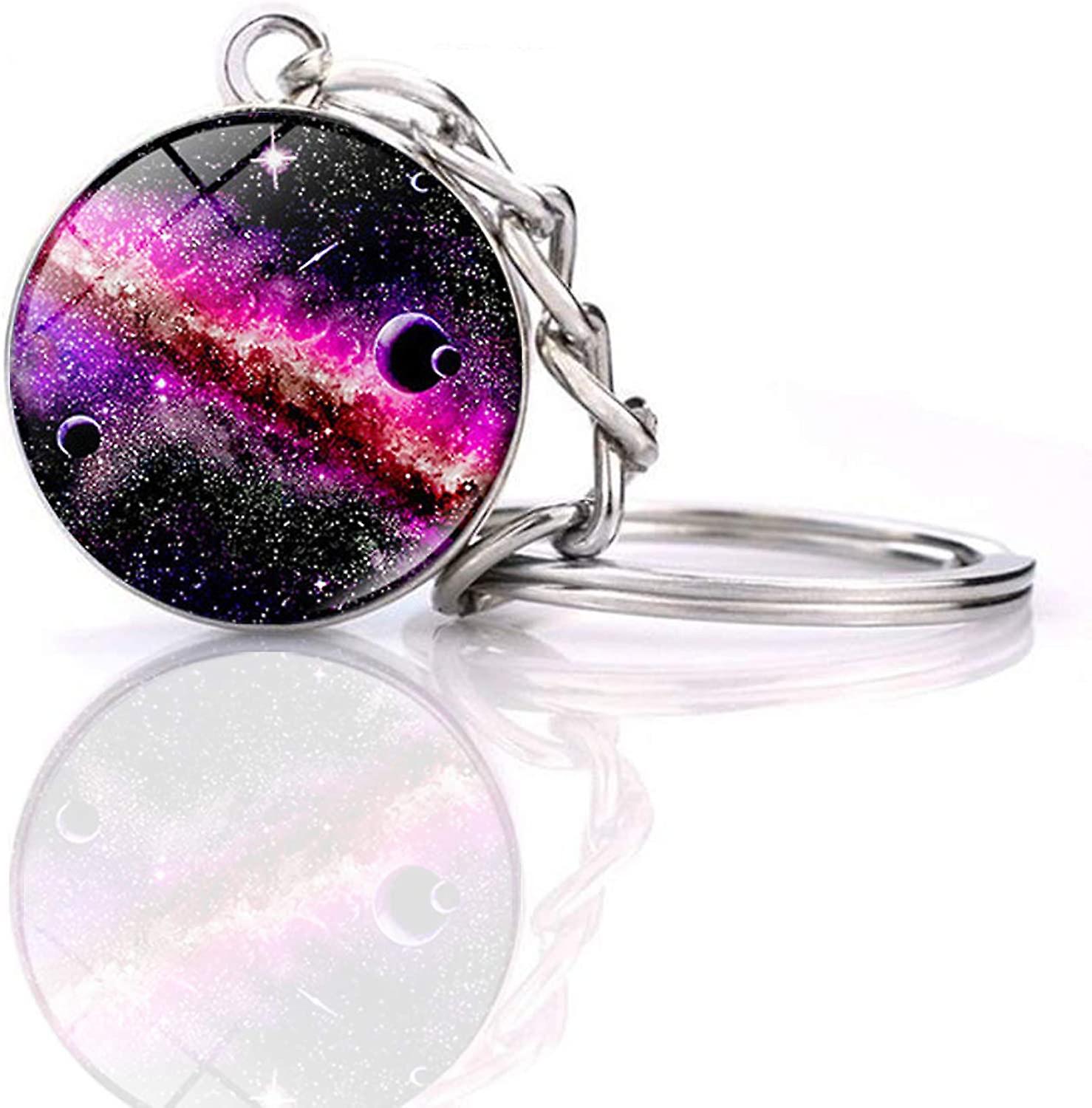 Solar System Planet keychain Accessories Pendant Glow In The Dark