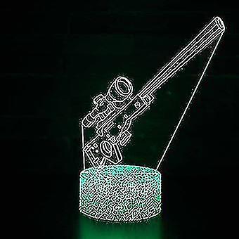 3d Touch Lamp Night Lights Child 7 Colors With Remote Control - For...