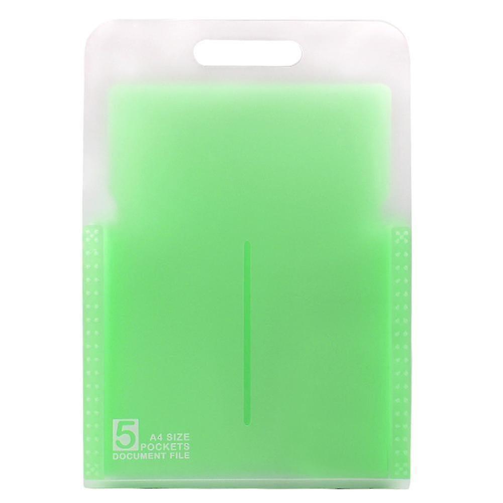 240X345x30mm D 5 grid Organ Document Bag File Folder Exp ing Wallet