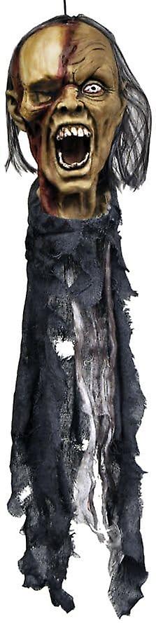 Hanging Head With Open Mouth. Halloween Heads. - Costume Accessory