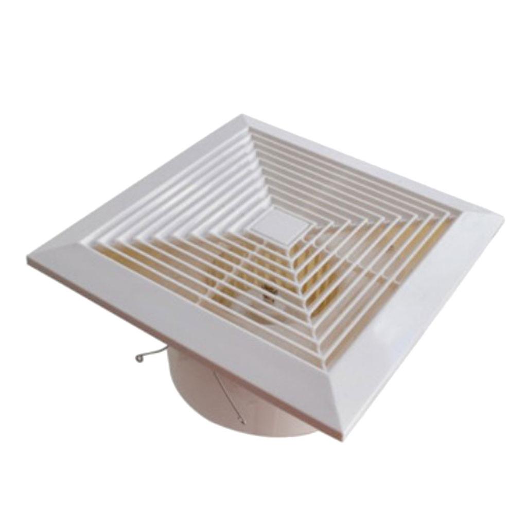 Ventilador de exaustão de parede de teto de janela de baixo ruído 220V 12 polegadas