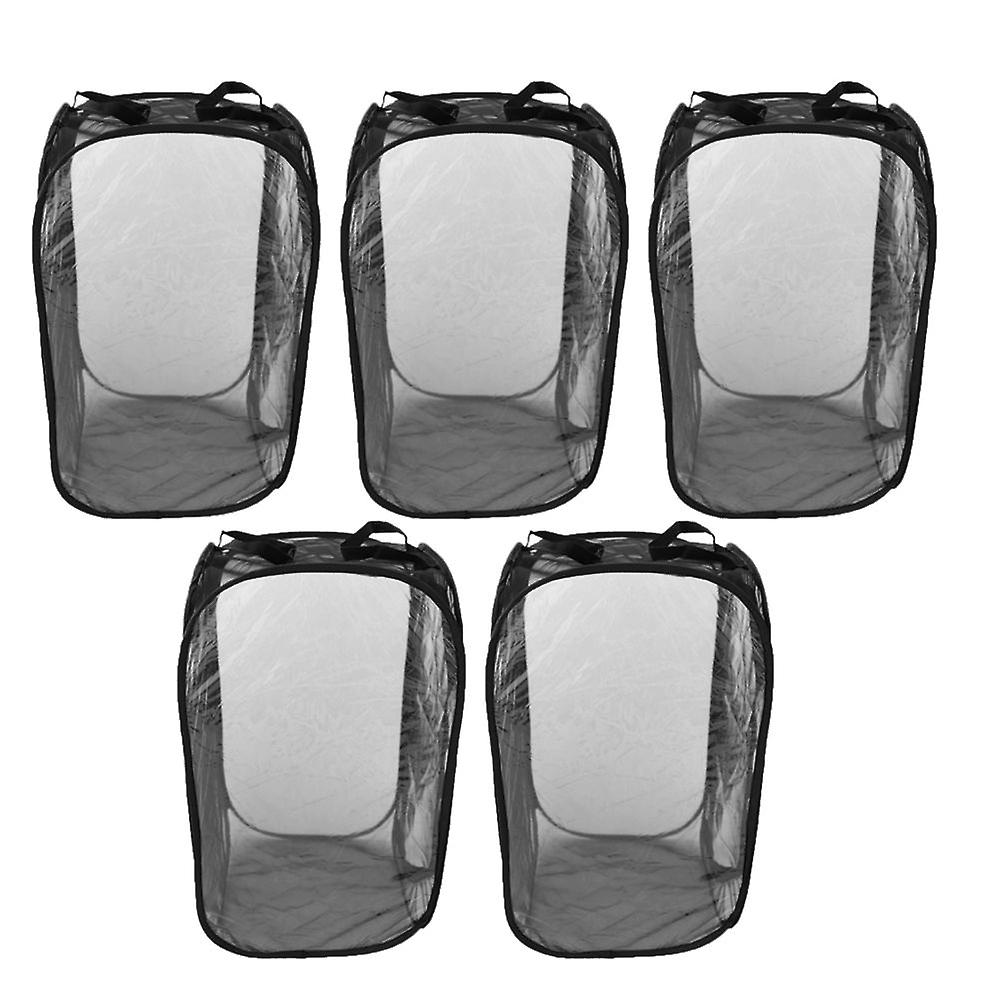 5pcs Collapsible Insect And Butterfly Habitat Home Terrarium Breeding Cage