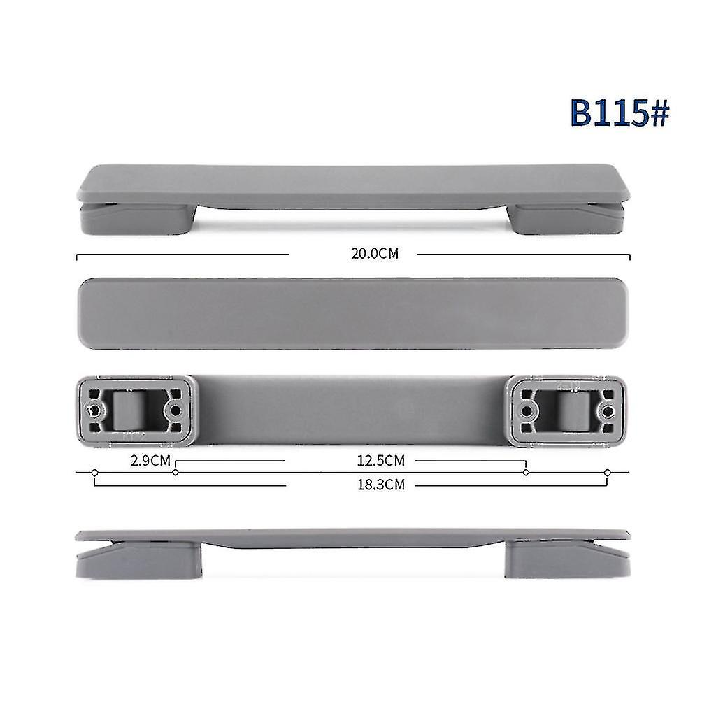 مقبض الأمتعة البلاستيك سحب مقابض قبضة قطع الغيار لحقيبة السفر ذات جودة عالية