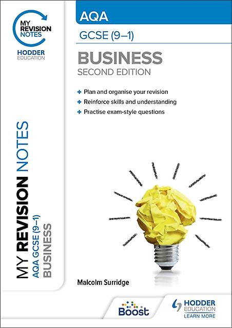My Revision Notes Aqa Gcse 91 Business Second Edition