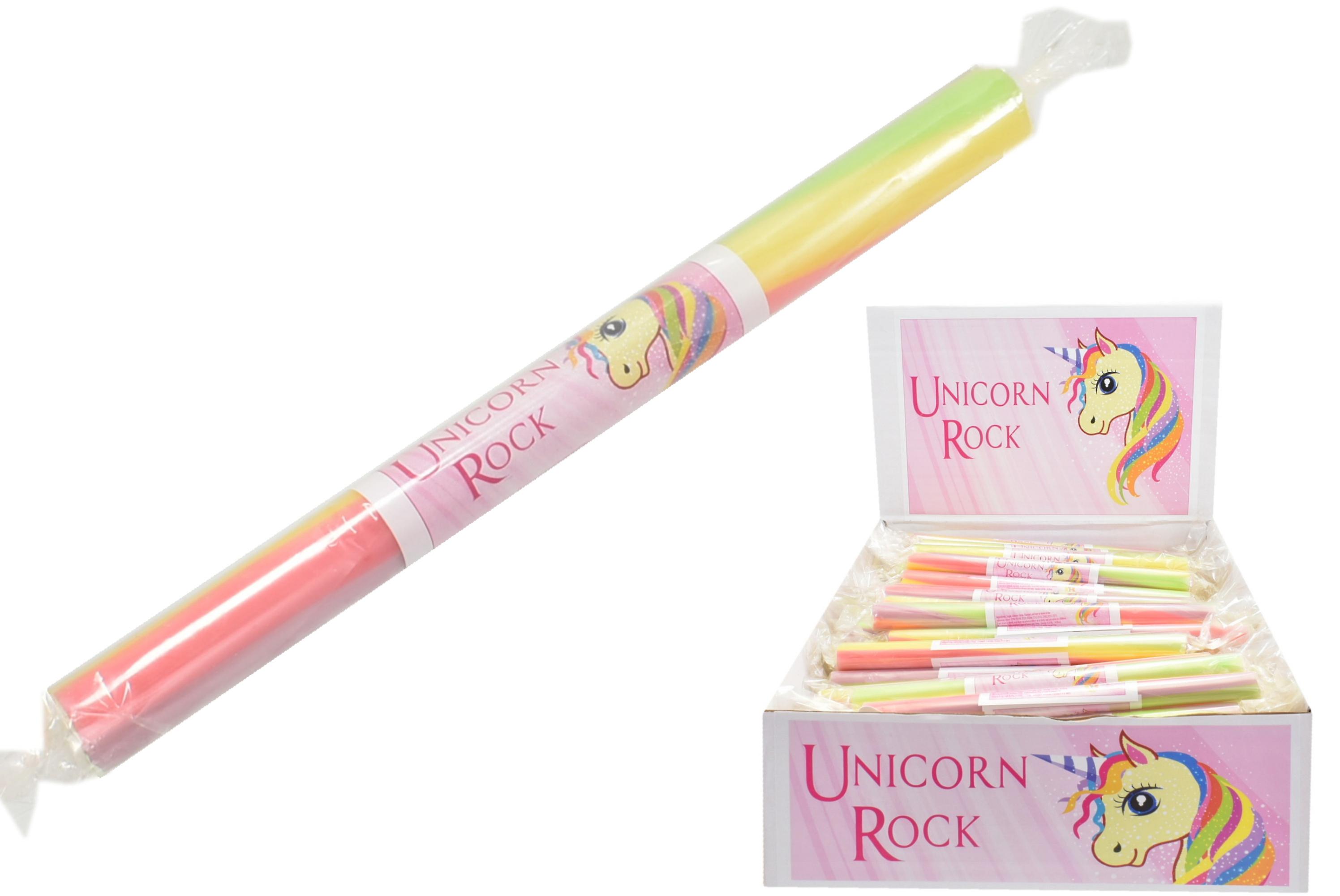 Pack de 20 palos de roca de sabor pequeño - Unicornio