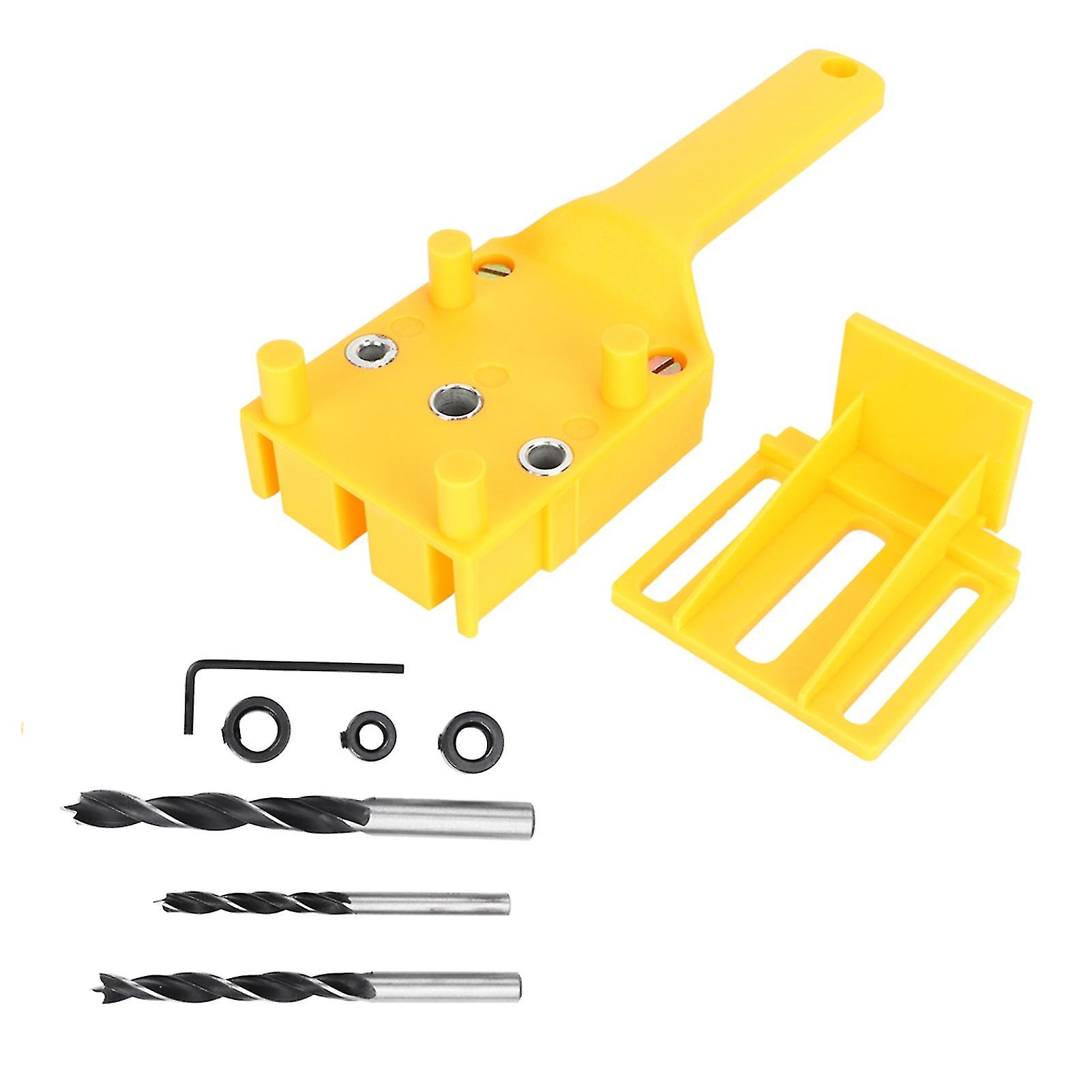Self-Centering Dowel Jig, The Essential Woodworking Tool For Precise Drilling, Ensuring Accurate Hole Placement For Dowels In Diy & Professional