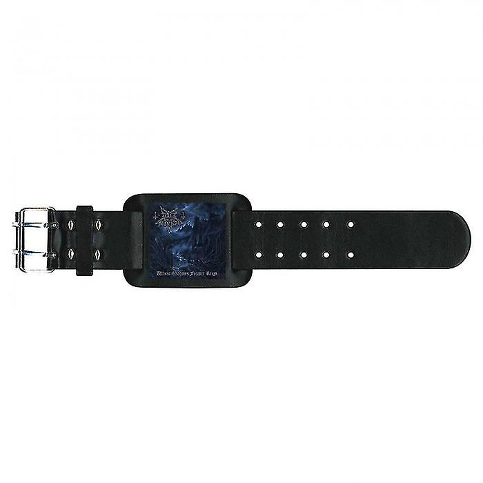 Bracelet en cuir Dark Funeral Where Shadows Forever Reign
