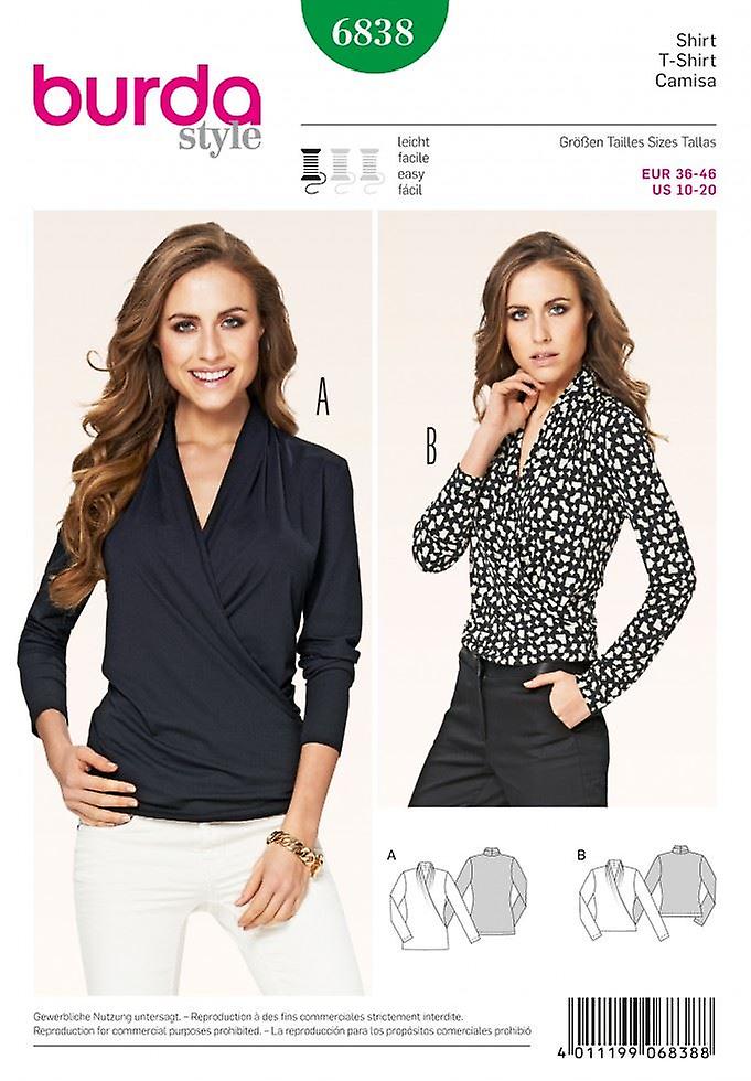 Burda Paper Sewing Pattern 6838