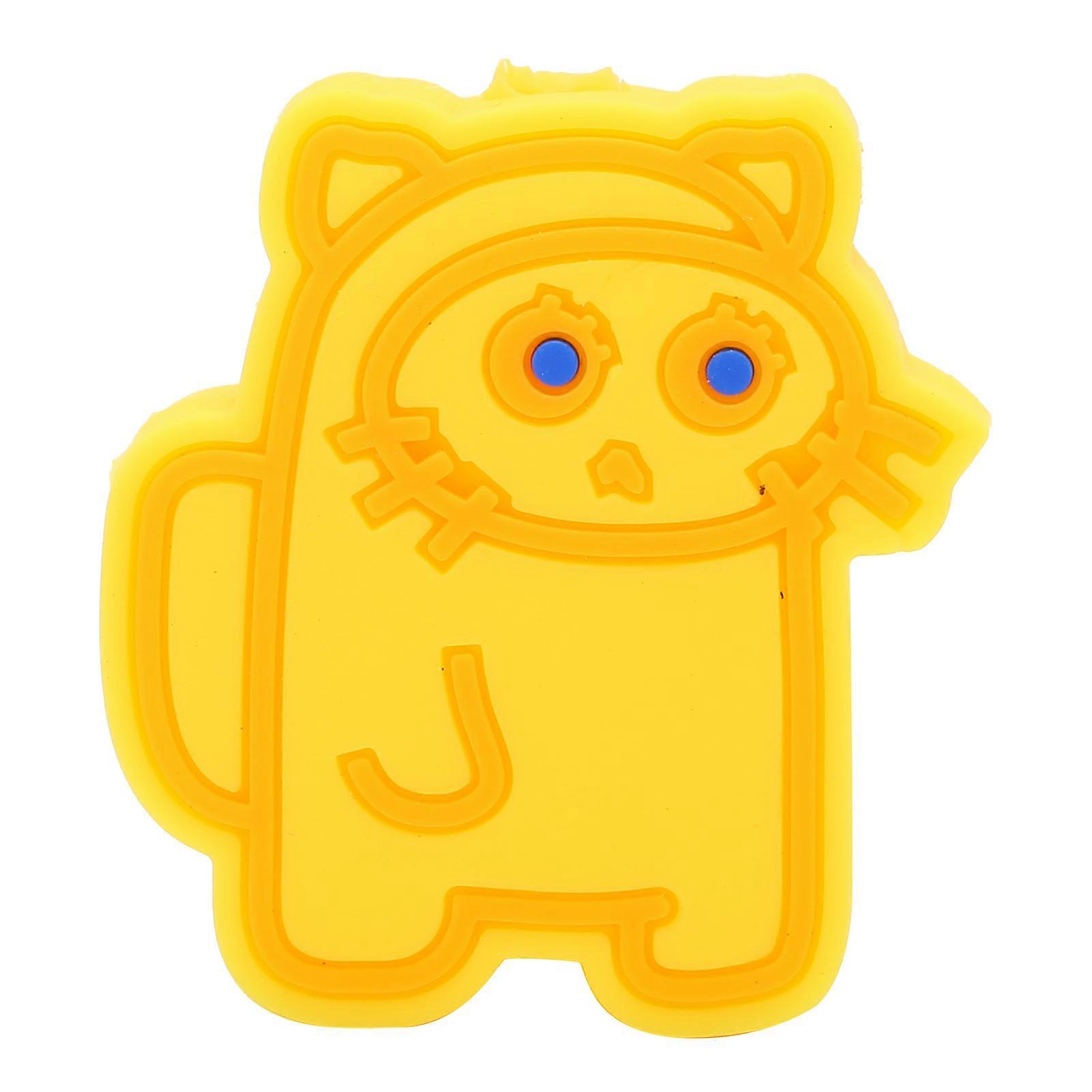 Adorable Yellow Animal Cable Protector: Extend USB Cable Life with Style and Durability
