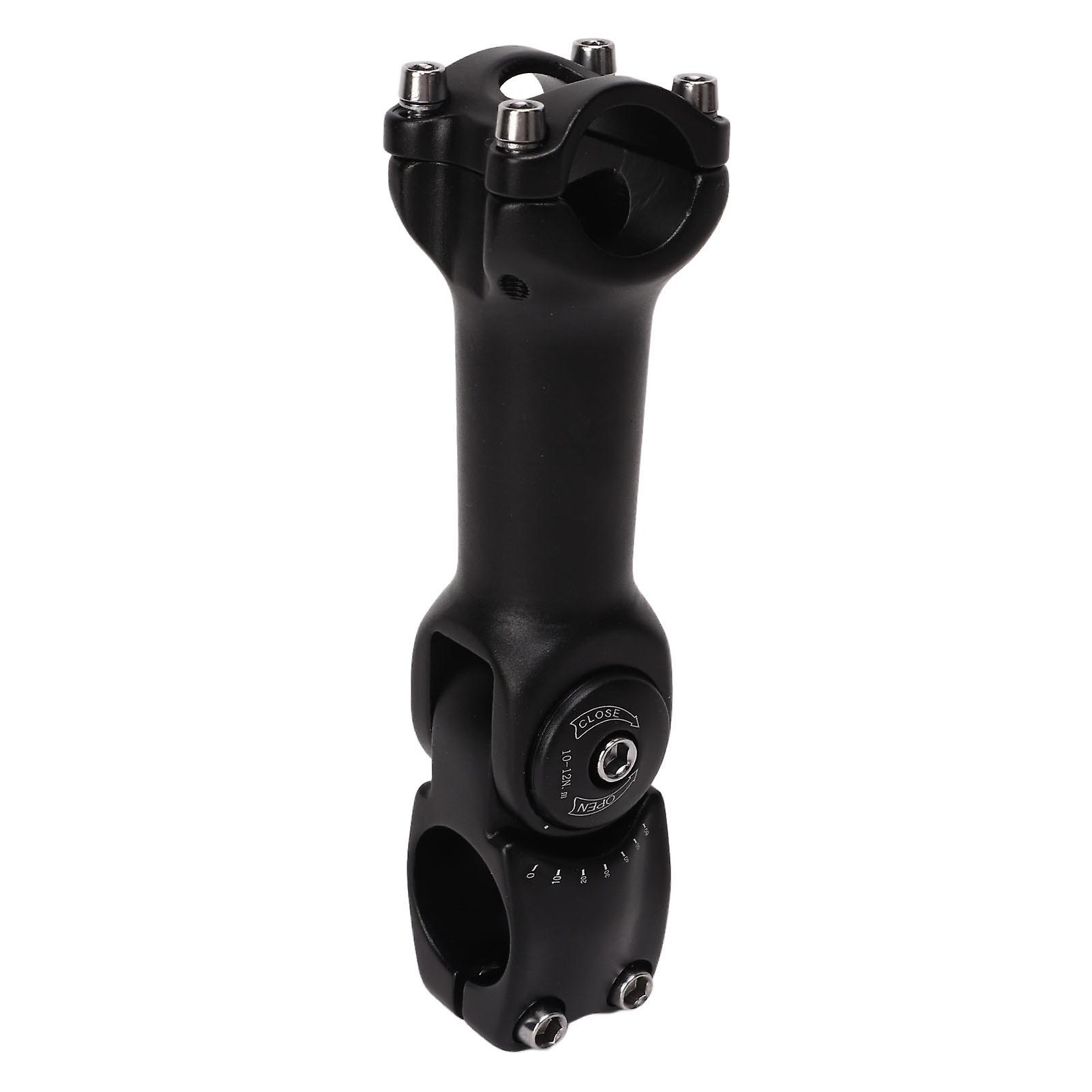 Adjustable Bike Stem 60 Riser 130mm 25.4mm for XC Road Bike Handlebar