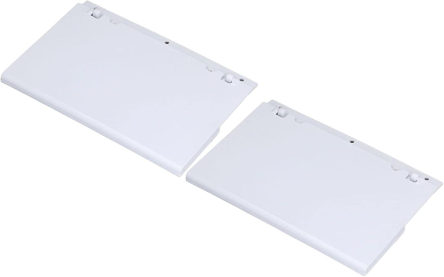 Dilwe 2pcs Skimmer Weir Assembly, Plastic Replacement Skimmer, Replacement White Weir Gate Assembly,