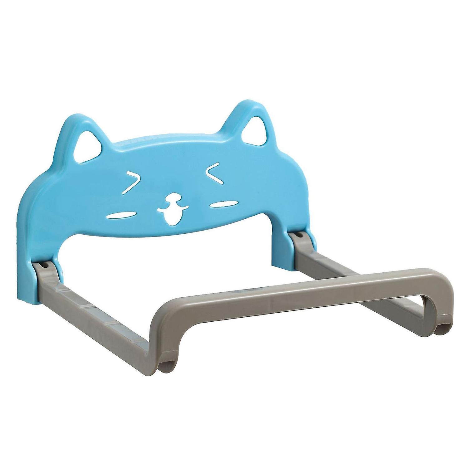 1 Set Wash Basin Rack Good Load Bearing Easy Access Trace-less Punch-free Foldable Animal Washbasin 