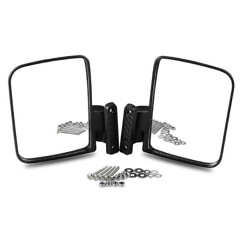Universal Folding Side View Mirrors Fit For Cart Car