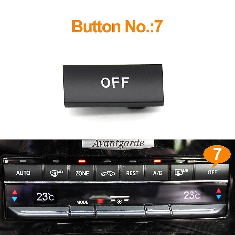 Front Dash Air Conditioning Climate Control AC Buttons Cover For Mercedes Benz E Class W212 W207 E200 E250 E300 E350 E400 E450~64309