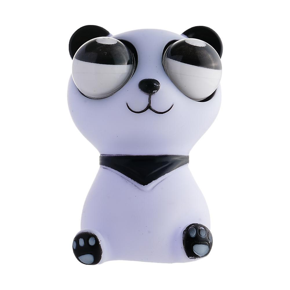 Pop-Eyed Panda (A)$Stress Relief Artifact Stress Relief Funny Staring Kitten Pinching Fun Children's Creative Funny Cute Toy Pop-Eyed Panda