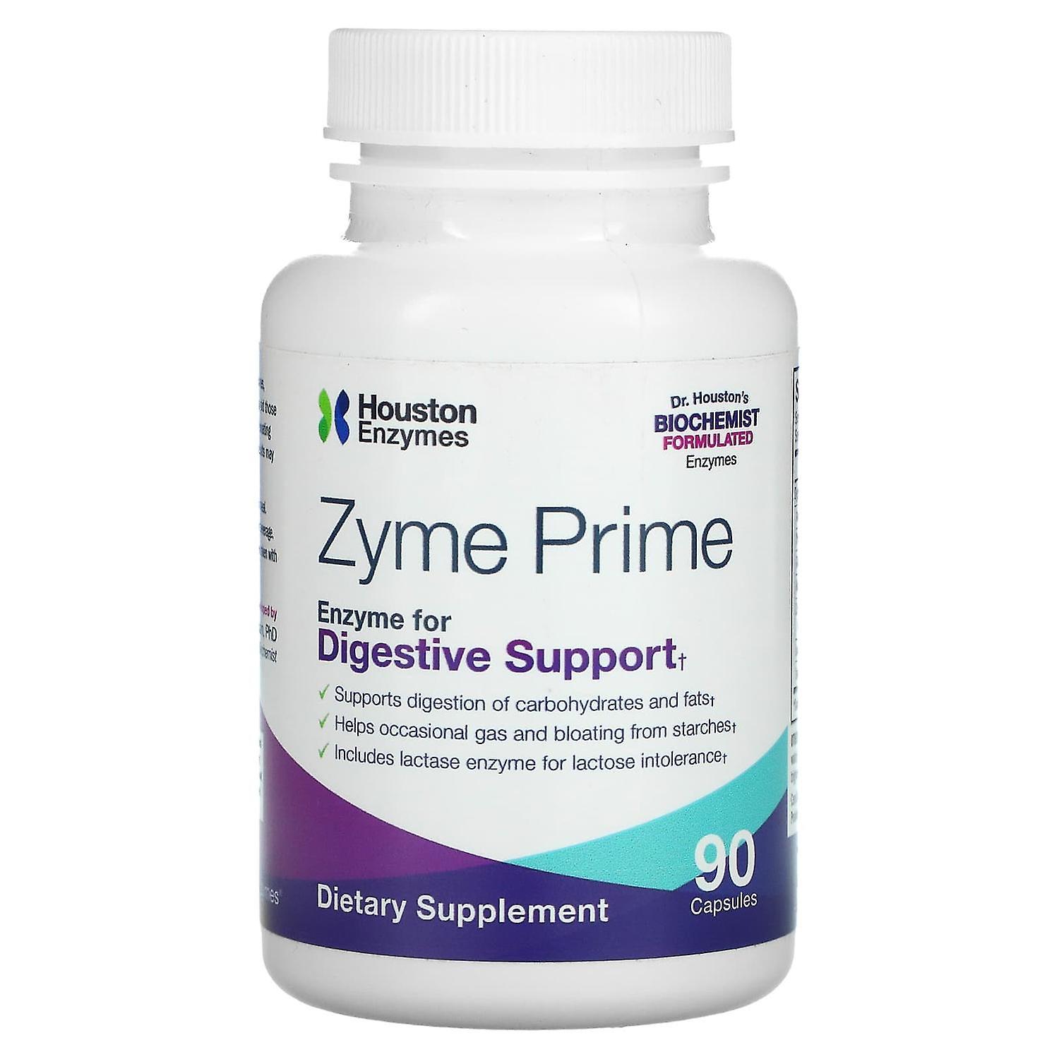 Houston Enzymes, Zyme Prime, 90 Capsules
