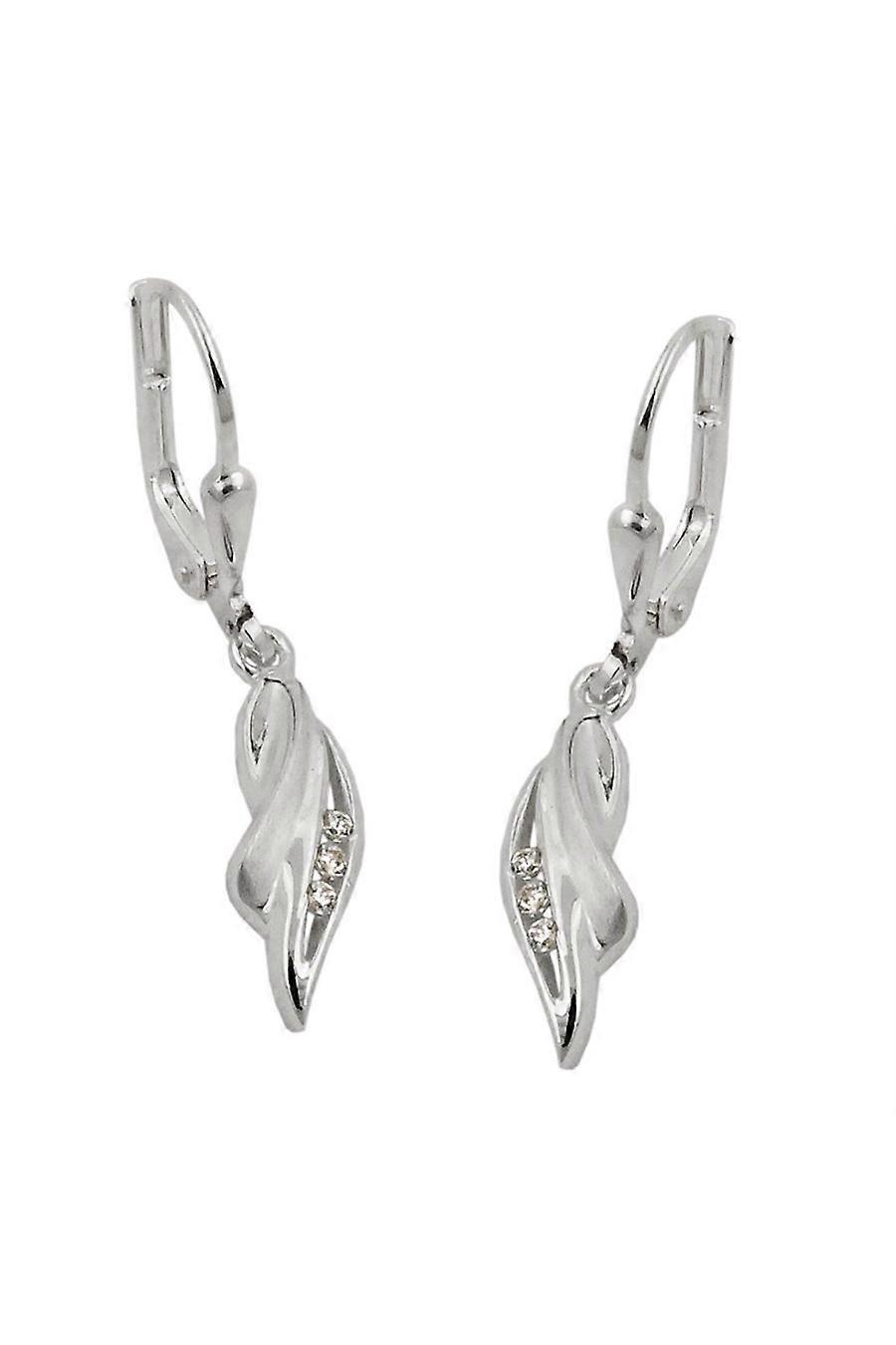 Leverback Earrings Zirconia Silver 925 - Gl93494