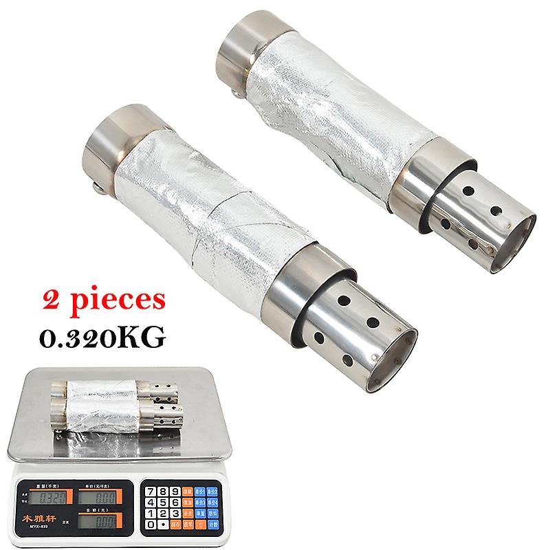 Universal 48mm Motorrad Auspuff Schall dämpfer DB Killer reduzieren Lärm hohes Drehmoment bei niedriger Geschwindigkeit Gas reinigungs behandlung