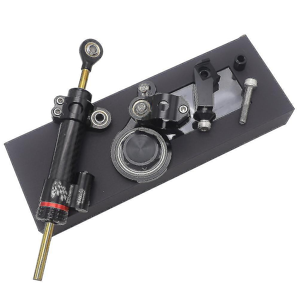 For Kawasaki Ninja Zx6r 2005 2006 Full Set Of Steering Stabilizer Damper And Mounting Bracket -QH