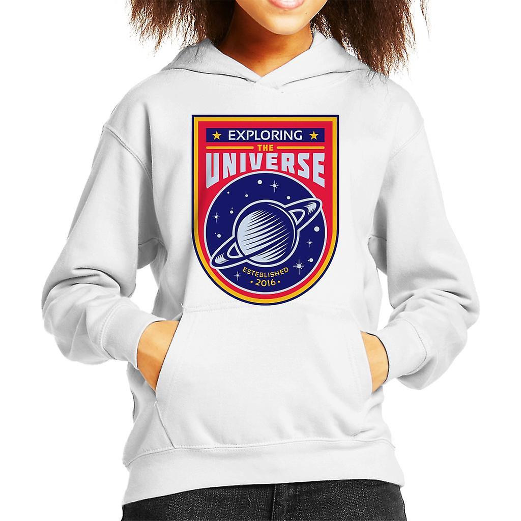 NASA Exploring The Universe Saturn Kid's Hooded Sweatshirt