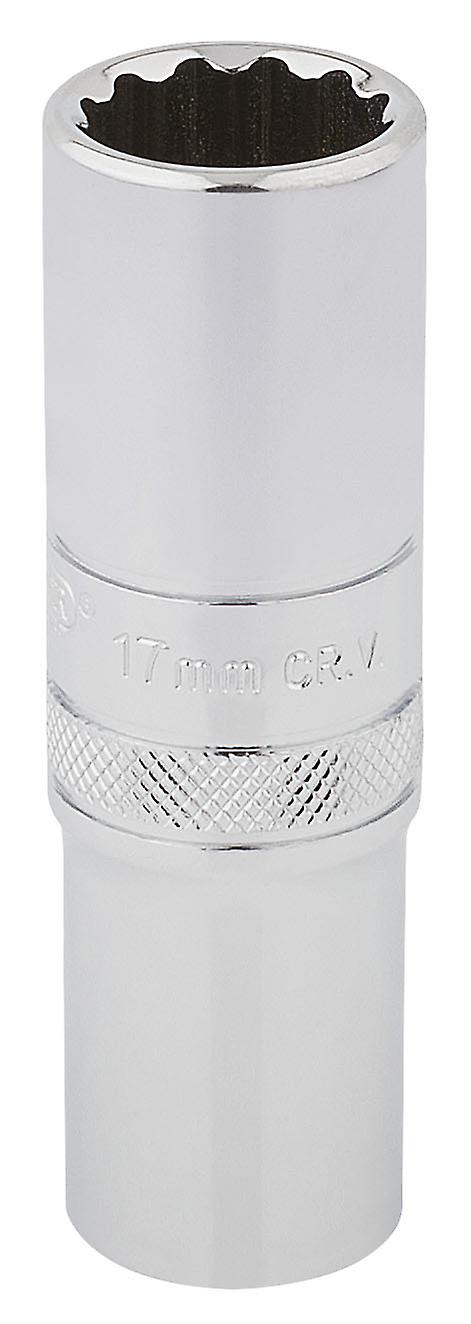 Draper 33735 17mm 深套筒 1/2 英寸驱动器