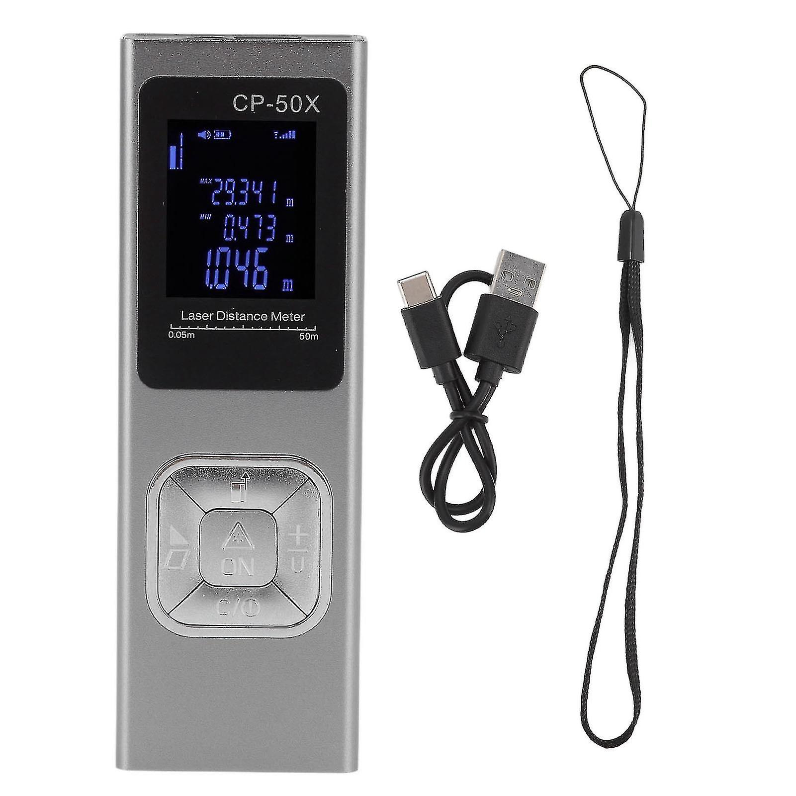 164ft Indoor  - Accurate Distance Meter with Voice Broadcast