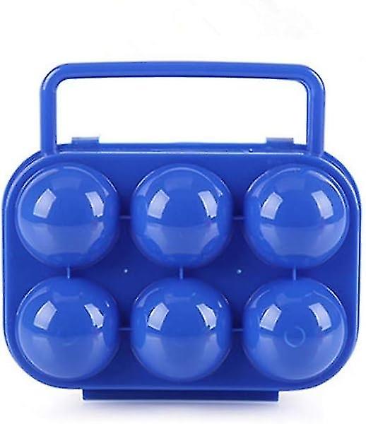 Portable Plastic Egg Holder, Egg Box, Foldable Portable Egg Box Egg Box Storage Box Eggs Container E