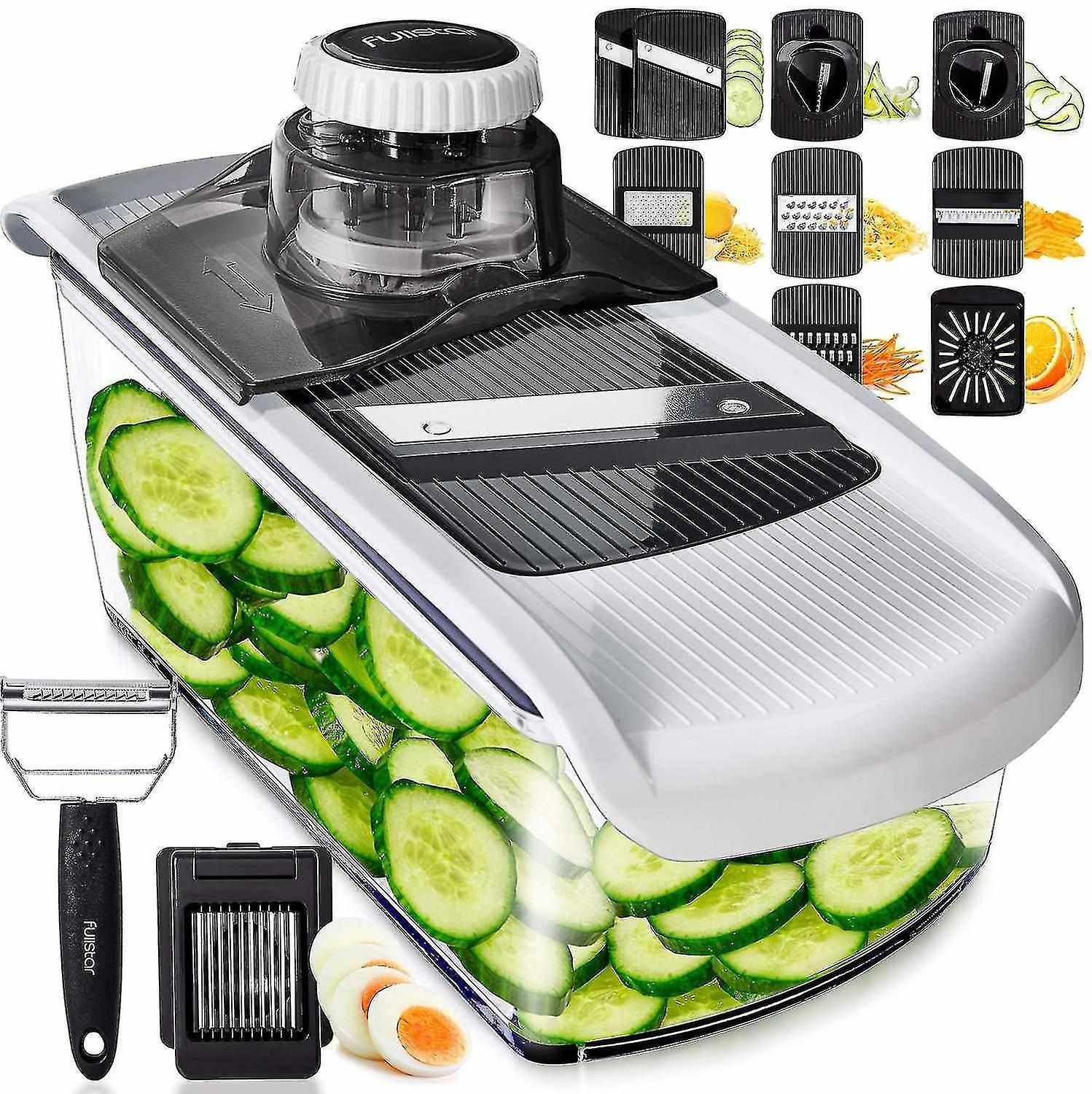 Slicer 11 In 1 Professional Slicer-vegetable Slicer Kitchen Slicer Vegetable Slicer Grater Food Slic