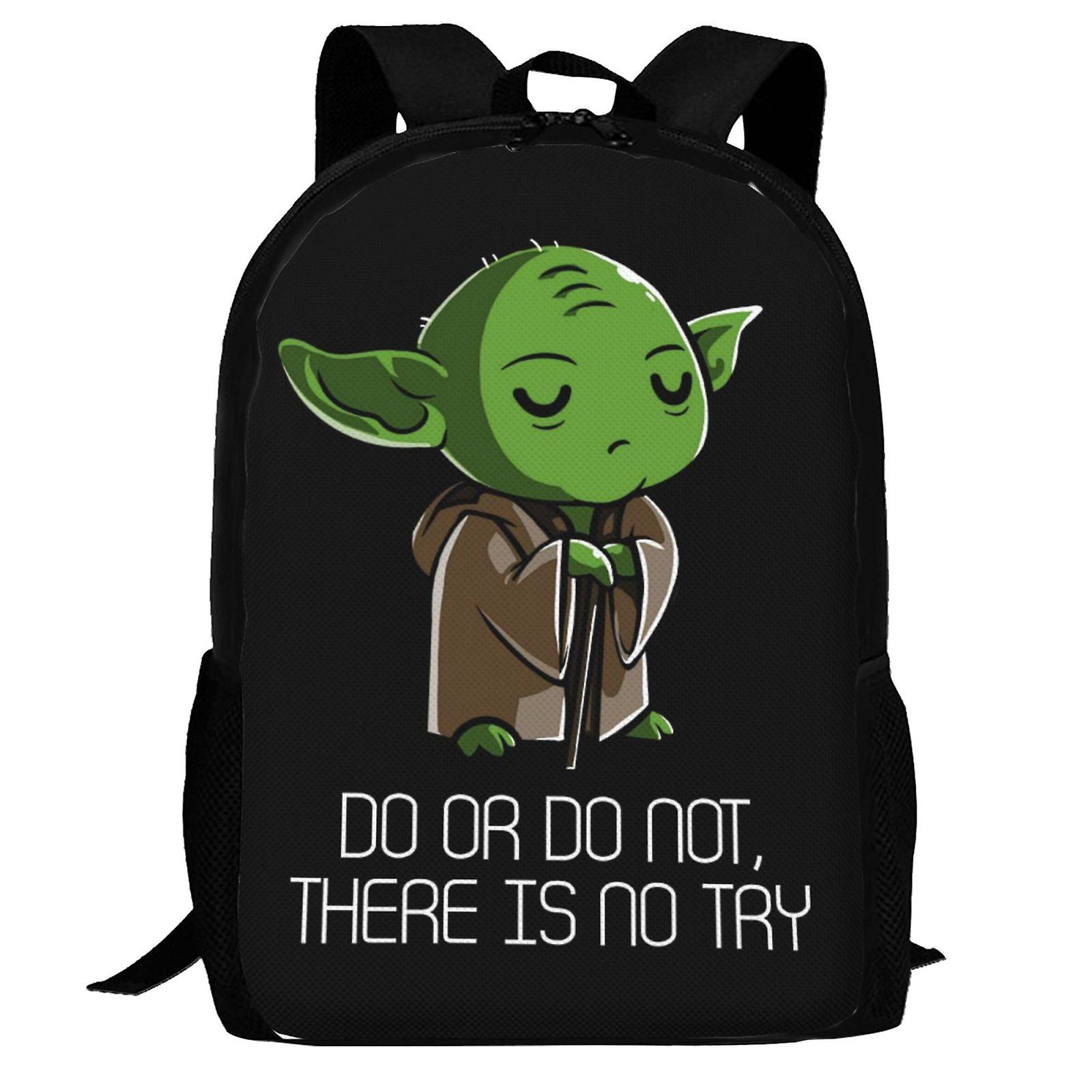 Baby Yoda Backpack,Laptop Backpack Lightweight Casual DaypackMulti-Function Travel Backpack