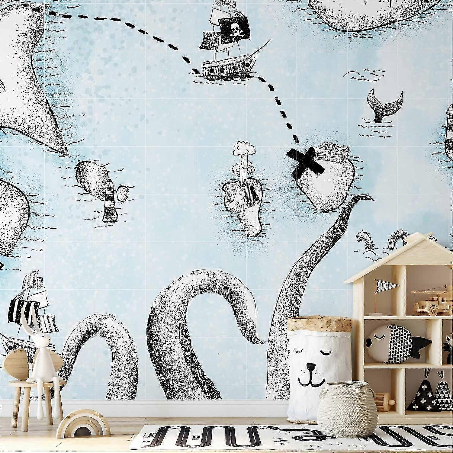 Wall Mural - Treasure Map