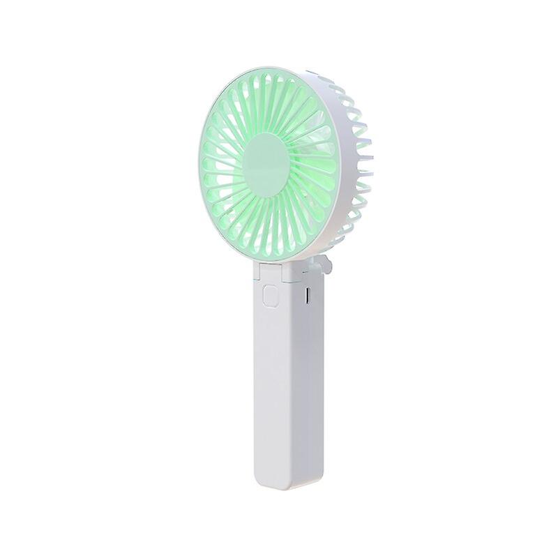 Summer Handheld Small Fan Convenient Foldable Usb Rechargeable Desktop Outdoor Strong Wind Multi Range Adjustable Small Fan